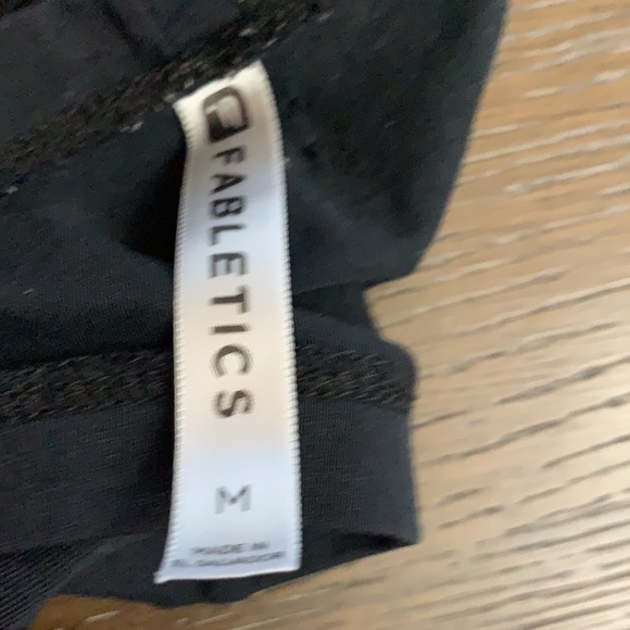 Fabletics Black racer back Hi-lo tank top - Picture 10 of 14